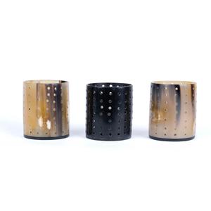 Cuerno de búfalo Vela Portavelas Hecho a mano Calidad Premium Cuerno Soporte de vela Decorativo a precio barato - Product Image 5