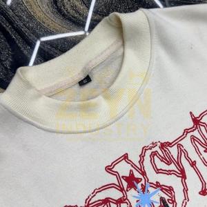 T-shirts tendance streetwear avec logo personnalisé, style imprimé, respirant, imprimé perlé, sans manches, pour hommes - Product Image 4