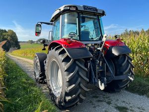 Tracteur Massey Ferguson 385 4RM d'occasion de haute qualité, 25 CV, bon état, moteur de pompe polyvalent, puissance nominale de 100 CV, composants principaux - Product Image 4
