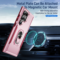 Nuevos accesorios móviles TPU PC Phone Case para Android Rugged Armor Cover Funda de teléfono a prueba de golpes para Samsung Galaxy S24 Ultra