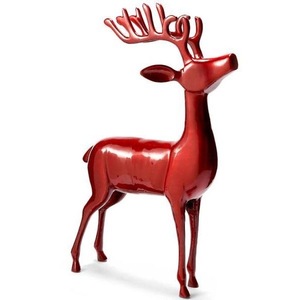 Metal & Wood Art Sculpture Unique blend od modern design & rustic <b>charm</b> perfect Christmas & Home Decor piece - Product Image 5