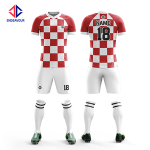 Camiseta de fútbol de manga corta de 100% poliéster ligera sublimada personalizada con logotipo frontal para deportes de equipo Servicio OEM disponible - Product Image 6