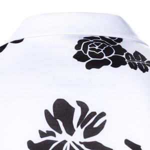 Hommes personnalisés de haute qualité pour polos 100% coton motif solide à manches courtes et fonction anti-rides - Product Image 4