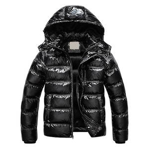 2025 Moda Logotipo personalizado Diseño de invierno Pana con botón Diseño de color elegante Chaqueta de estilo simple informal - Product Image 1