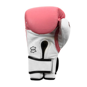 Guantes de boxeo de gimnasio de cuero de vaca genuino de alta calidad Precios al por mayor Premium baratos Guantes de gimnasio - Product Image 3