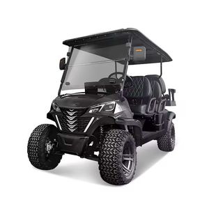 FIRST CLASS 100% Voiturette de golf tout-terrain électrique 6 places équipée d'un panneau solaire - Product Image 1