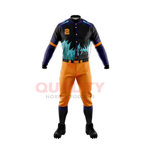 Maillots et pantalons de baseball sublimés, matière respirante évacuant l'humidité, coupe athlétique, idéal pour les tournois d'équipes, ligue scolaire - Product Image 2