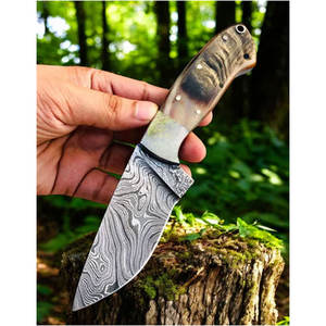 Cuchillo de cazador hecho a mano, diseño personalizado, Color sólido, ligero, hecho en fábrica DIY para acampar, precio razonable - Product Image 2