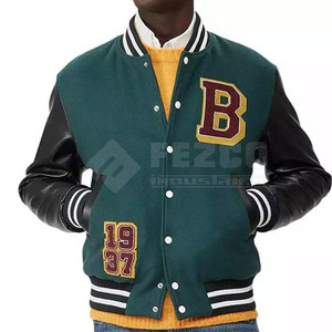 เสื้อแจ็กเก็ตมีฮู้ดคอตั้งสำหรับผู้ชายเสื้อแจ็คเก็ตหนังแขนยาวอบอุ่นใส่สบายสำหรับฤดูหนาว - Product Image 2