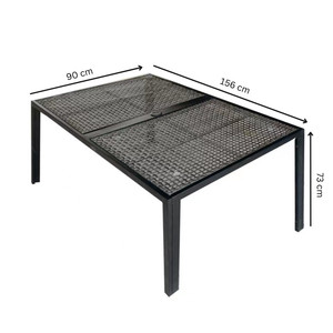 Bộ bàn ăn khung kim loại tiết kiệm không gian BeNK bán chạy, gồm 4 ghế, phong cách nội thất hiện đại - Product Image 4