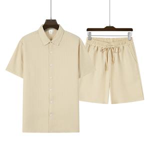 <b>Top</b> Quality Half Sleeves T-Shirt <b>Sets</b> Casual Plain Breathable <b>Shorts</b> Shirt <b>Set</b> Stylish Design Wholesale <b>Shorts</b> <b>Set</b> for <b>Men</b> - Product Image 3