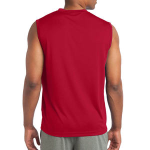 Camisetas sin mangas de chaleco blanco de talla grande para hombre, camiseta sin mangas deportiva para gimnasio para verano - Product Image 2