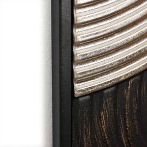 Escultura artística de lujo para colgar en la pared de Metal, moderna y creativa, para dormitorio, sala de estar, oficina, Interior - Product Image 3