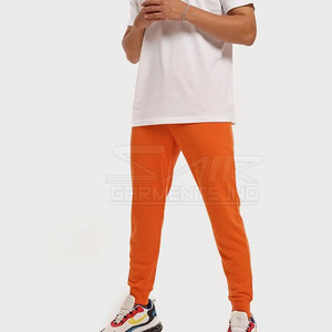 Pantalons de jogging pour hommes de couleur unie fabriqués au Pakistan, service OEM, faible MOQ - Product Image 4