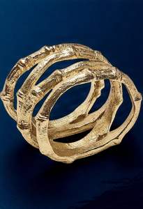 Anillo para Servilletas de Aluminio Pulido, Accesorio Brillante para la Mesa, para Cenas Elegantes - Product Image 4