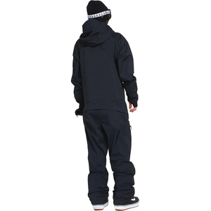 Último diseño Trajes de esquí para hombre con diseño de panel verde y blanco Mono de esquí de alta calidad Impermeable Ropa de snowboard de una pieza - Product Image 6