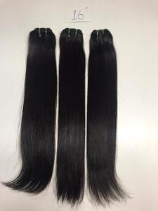 Paquetes rectos naturales sin procesar Temple Extensiones de cabello humano indio virgen crudo Extensiones de cabello liso de hueso - Product Image 3