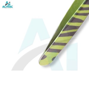 Almac ที่หนีบขนตาสแตนเลสเกรดพรีเมี่ยมออกแบบมาสำหรับต่อขนตาด้วยปลายละเอียดและด้ามจับที่ไม่ลื่น - Product Image 5