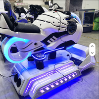 Nouvelle plateforme vibrante électrique 9D VR INFINITY pour simulation de course de moto, idéale pour les parcs d'attractions - Modèle 2026 à succès