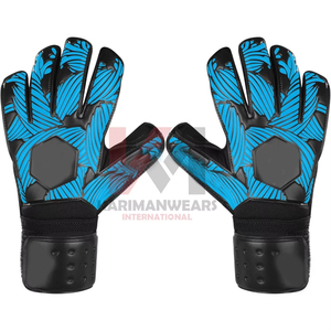 Gants de gardien de but de football Grip Taille 6/7/8/9 Gants de receveur robustes Football américain Hommes Garçons Jeunes Adultes Enfants Petits gants de gardien de but - Product Image 4