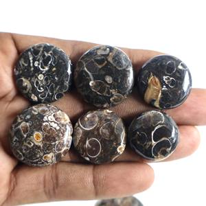 พลอยเทอร์ริตล่าทรงหลังเบี้ยทรงวงรีทรงหลวมธรรมชาติรักษาเครื่องประดับทำขายส่งมาก - Product Image 4