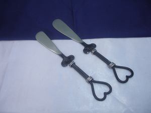 Serveur à salade à poignée de conception de coeur de luxe moderne de qualité supérieure Vantage Offre Spéciale pour la décoration de la maison et le désherbage de cuisine - Product Image 4