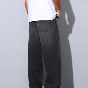 กางเกงยีนส์เดนิมแฟชั่นสตรีทใหม่ล่าสุด ราคาโรงงาน OEM ขายส่งราคาถูก - Product Image 3