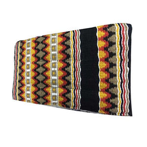 Tapis de selle en laine haute densité de qualité supérieure pour le confort et la performance Couches respirantes avec doublure en tissu pour l'équitation - Product Image 2