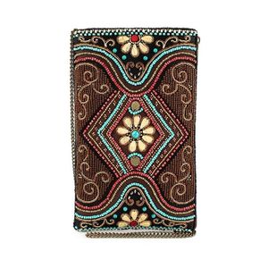 กระเป๋าใส่โทรศัพท์ปักลายลูกปัดงานแฮนด์เมดพร้อมโซ่โลหะกระเป๋าใส่โทรศัพท์พร้อมกระเป๋าใส่โทรศัพท์แบบคาดลำตัว - Product Image 6