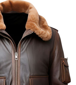 Chaqueta de Piel de Oveja y Sherpa para Hombre, con Capucha, Resistente al Viento, Transpirable, con Logotipo Frontal, Estilo Casual para Invierno - Product Image 3