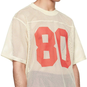 Uniforme de Rugby americano de alta calidad para hombre, camiseta de fútbol de malla transpirable, camisetas deportivas de práctica de equipo para adultos, talla grande corta - Product Image 6