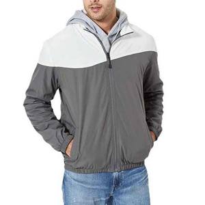 Cortavientos de dos tonos para hombre con estilo: chaquetas ligeras, transpirables e impermeables para exteriores e informales - Product Image 6