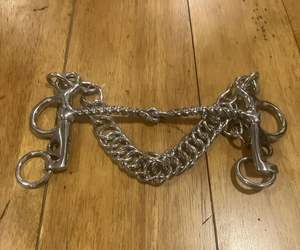 Alta calidad de acero inoxidable Pelham Bit Cork Twist Vástago corto Western Racing Horse Products Factory Wholesale - Product Image 2