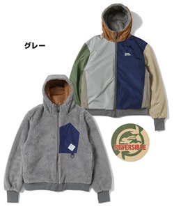 Chaqueta con capucha reversible Varsity Bomber de lana para hombre recubierta para la temporada de invierno - Product Image 4