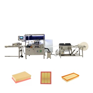 Línea de Producción de Plegado de Papel de Filtro Rotatorio Automático de Alta Eficiencia <span class=keywords><strong>PLM</strong></span> 350A con Bomba de Motor para Aplicaciones Industriales y Automotrices - Product Image 2