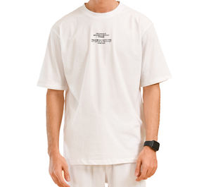 Camisetas de algodón 100% unisex, ropa de calle de manga corta, camiseta antiarrugas, cuello redondo, serigrafía personalizada, camisetas de hombre de 200 gramos - Product Image 1