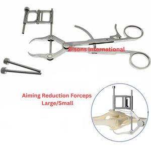 BISONS - Pinzas de Reducción Ósea Manuales con Punta Puntiaguda, Pinzas de Bloqueo de Punta, Instrumentos Quirúrgicos Ortopédicos de Acero Inoxidable - Product Image 5