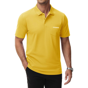Respirant dernière mode hommes Polo t-shirt avec manches courtes/haute qualité Logo personnalisé impression coton matériel hommes Polo - Product Image 2