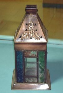 Traditionnel personnaliser lampe lanterne en verre vente chaude accessoires de décoration pour la maison hôtel et restaurants au prix de gros - Product Image 4