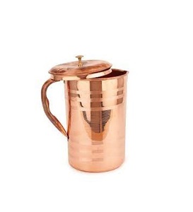 Jarra de Cobre Sólido de Nuevo Diseño, Gran Tamaño, Venta Caliente, Jarra de Agua de Cobre Puro para Bodas, Jarra de Agua Hecha a Medida - Product Image 1