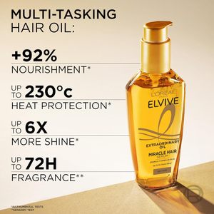 L'Oréal Paris Elvive Extraordinary Oil Miracle Hair Serum 100ml - Product Image 5