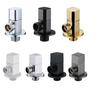 WC carré au design moderne avec un aspect délicat pour les hôtels et les salles de bain, robinet d'angle en laiton chromé 2/1 - Product Image 3