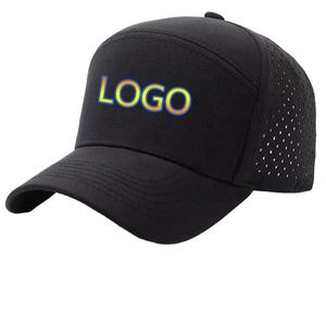 Nuevo perfil alto lavado desgastado gorra de camionero en blanco sombreros de malla al por mayor logotipo personalizado 6 paneles para hombre gorra de camionero Lisa sombrero - Product Image 1