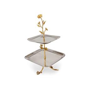 <b>vintage</b> Shiny gold Finished Wedding Metal <b>Cake</b> <b>Stand</b> Manufacturer and Exporter Custom Metal Decorative <b>Cake</b> <b>Stand</b> - Product Image 4