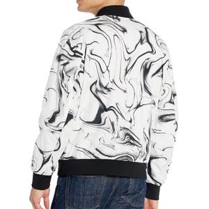 Veste bomber légère de couleur unie à fermeture éclair sur le devant pour homme, prix de gros, best-seller - Product Image 6