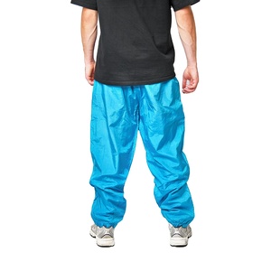 Men Outdoor Waterproof Windbreaker Track Trousers Quick Dry Lightweight Running Jogger Pants Polyester/Nylon Street Style ODM - Product Image 6