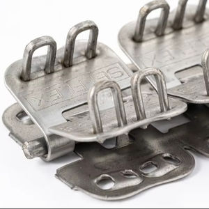 Fabricant turc, attaches en acier inoxydable de haute qualité avec finition galvanisée, épaisseur d'acier de 1 mm, MR02-SS-600 RS125 Alligator Fasteners - Product Image 1