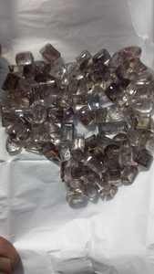 Pierre précieuse en forme de mélange à facettes en quartz super sept naturel pour la fabrication de bijoux Lepidocrosite Cacoxenite des mines du sud de l'Inde - Product Image 3