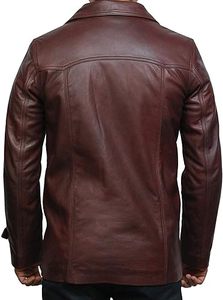 Chaqueta de Invierno Personalizada con Diseño de Oveja, Chaqueta Cortavientos de Cuero Sintético y Lona, Impermeable, de Secado Rápido, para Hombre - Product Image 4