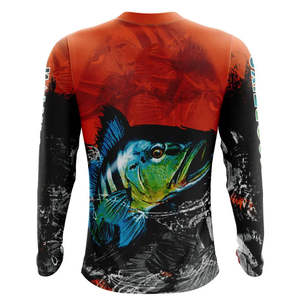 Camisas de Pesca para Hombre al por Mayor, Protección Solar UPF50, Tallas Grandes, Transpirables, Antibacterianas, de Secado Rápido, Manga Larga, Resistentes al Viento, Sublimadas - Product Image 2